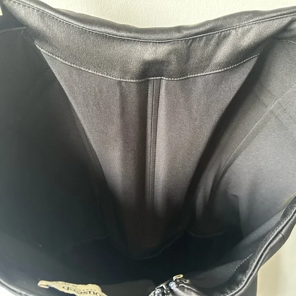 House of CB - BLACK SATIN STRAPLESS CORSET MAXI - Picture 5 of 12